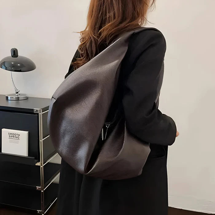 Damen-Minimalistische Schultertasche für unter den Arm