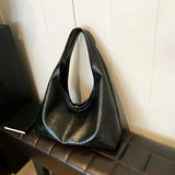 Schultertasche aus PU-Leder