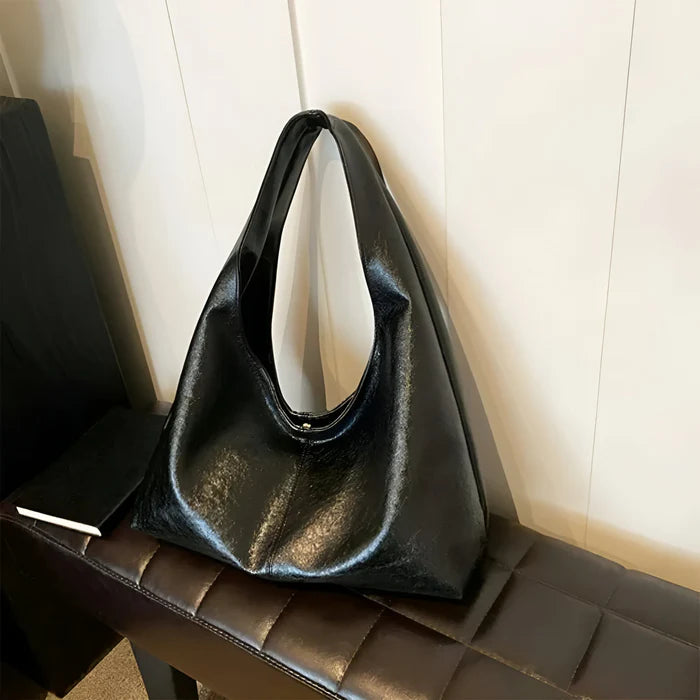 Schultertasche aus PU-Leder