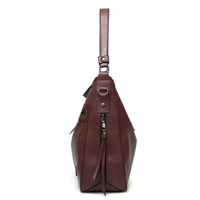 Damen-Reisetasche aus Leder für die Schulter