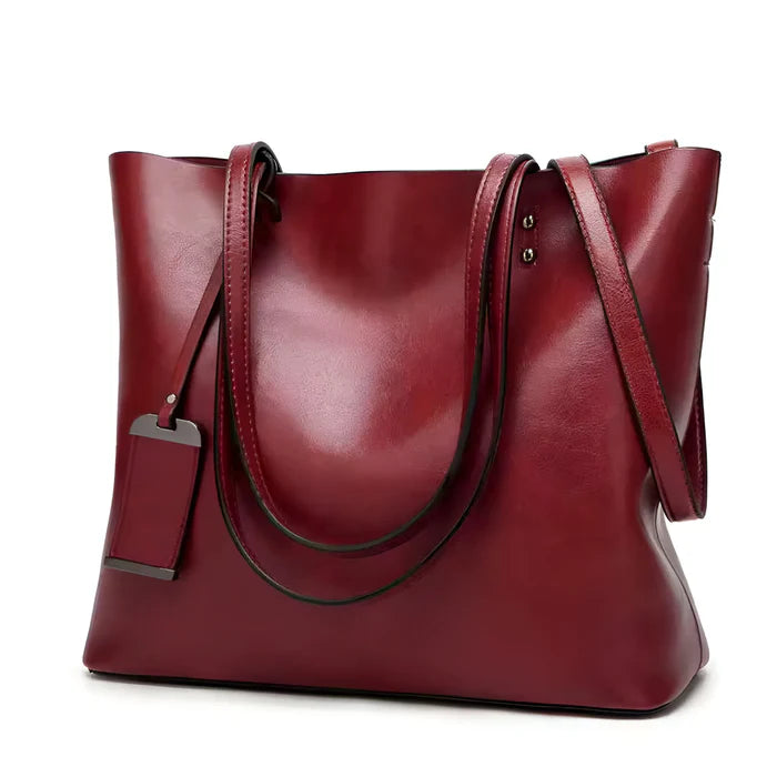 Vielseitige Bucket-Bag aus PU-Leder