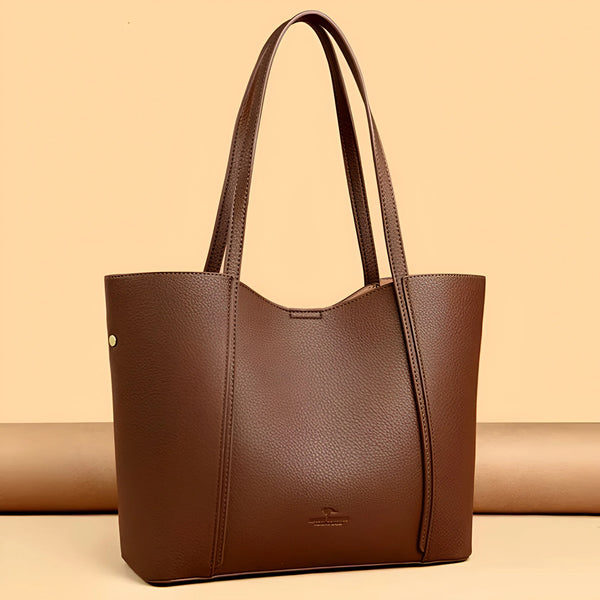 Premium Schultertasche aus Leder