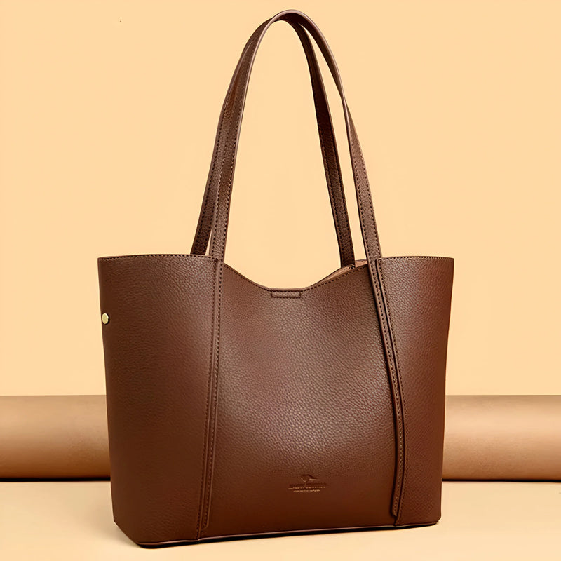 Premium Schultertasche aus Leder