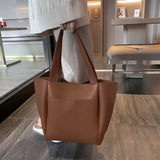 Damen Stilvolle Große Schulterhandtasche
