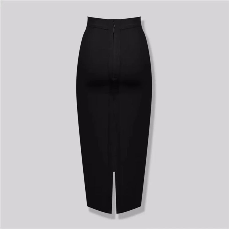 Eleganter High-Waist Bodycon Midirock