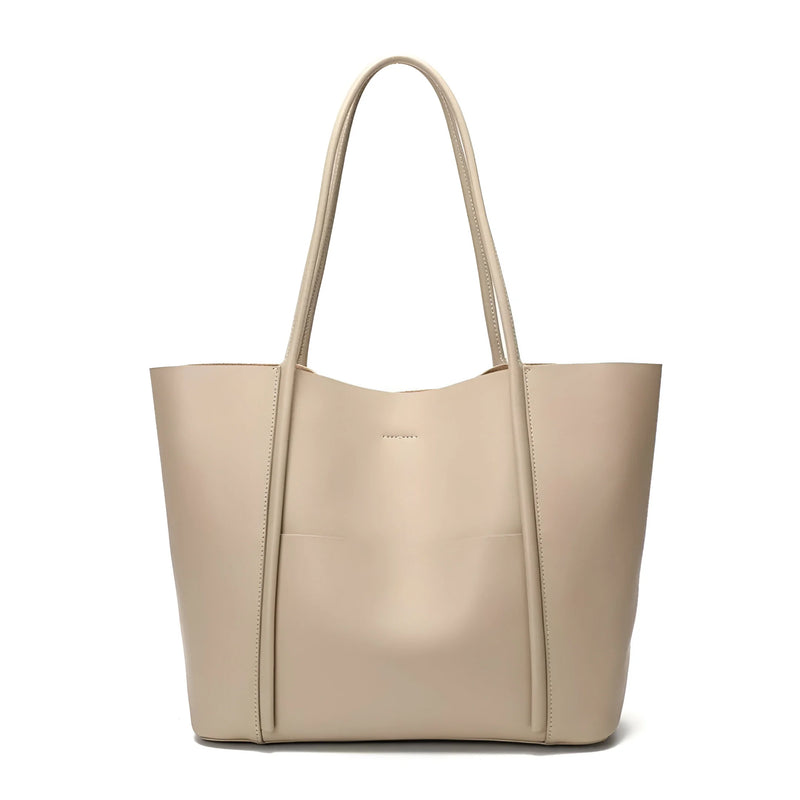 Damen Große Schulter-Tote-Bag aus Leder