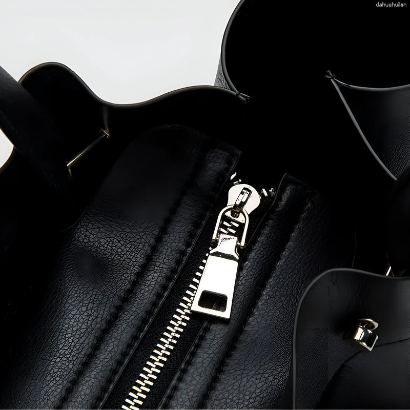 Vielseitige Leder-Tote-Bag für Damen