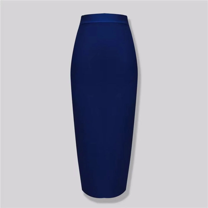 Eleganter High-Waist Bodycon Midirock