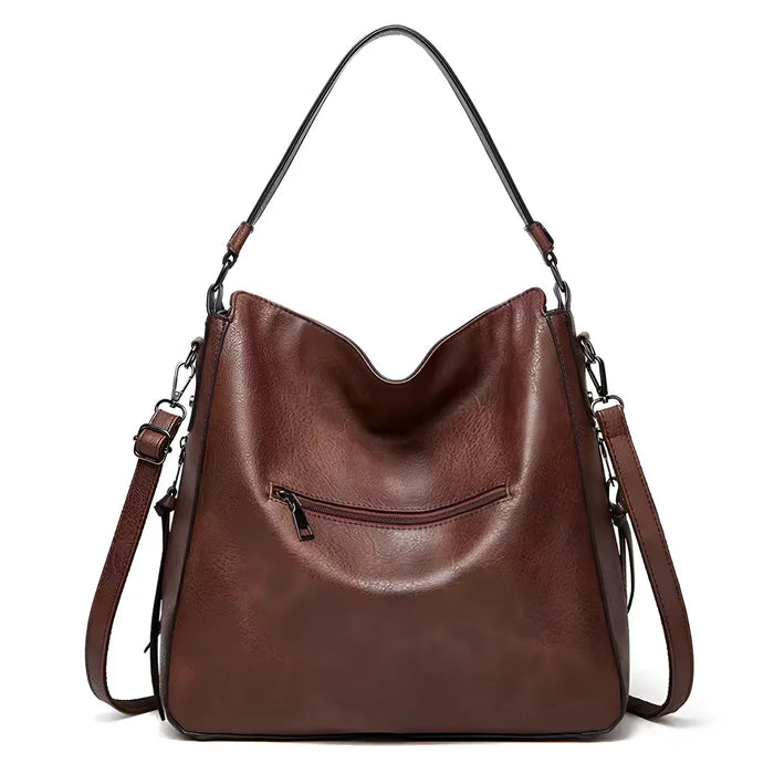 Damen-Reisetasche aus Leder für die Schulter
