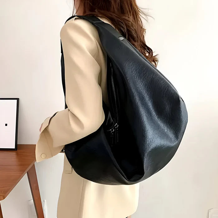 Damen-Minimalistische Schultertasche für unter den Arm