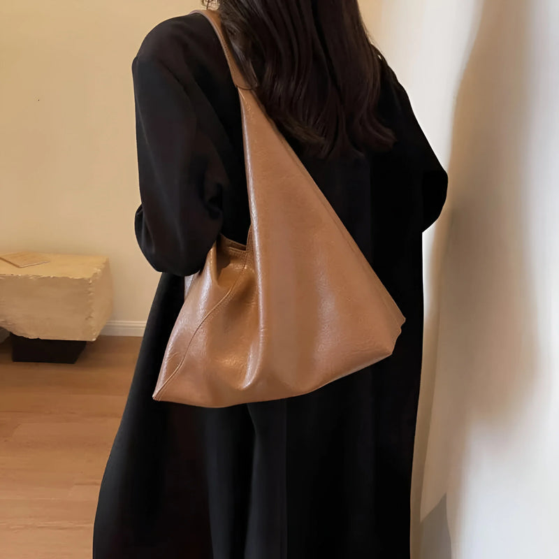 Moderne Damen-Schultertasche mit Knoten-Detail