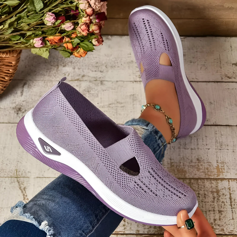 Unterstützende leichte Slip-On Sneakers