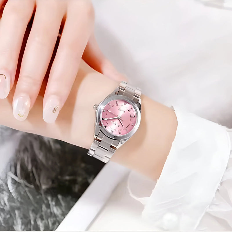 Damen Zuverlässige Quarz Uhr