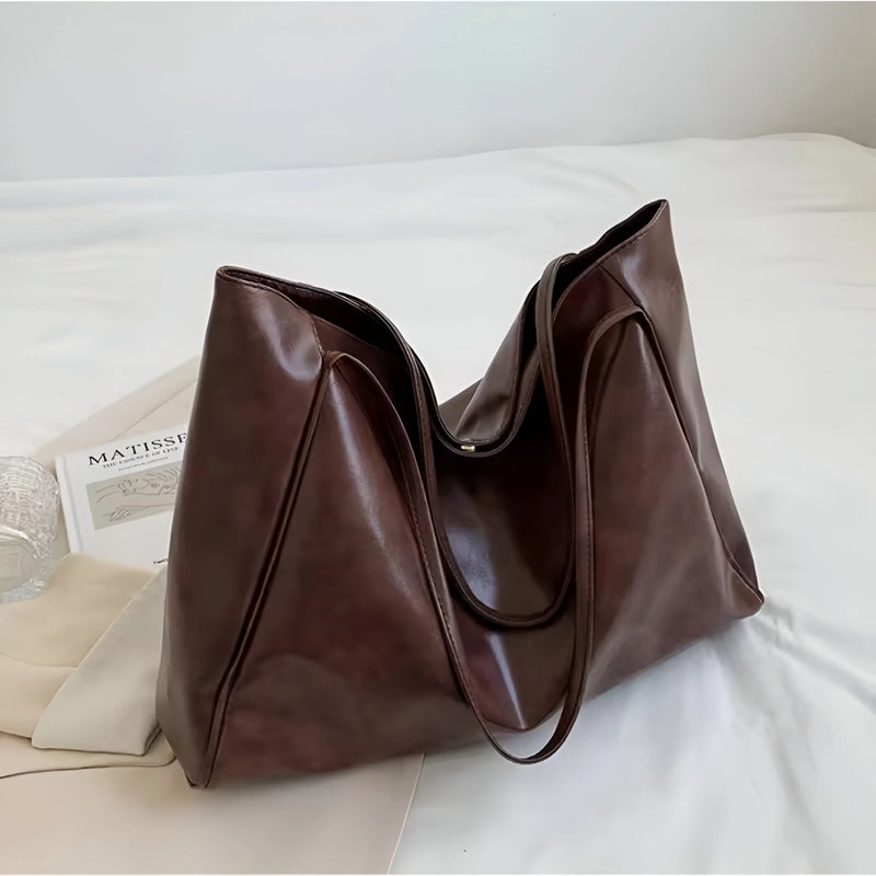 Damen Trendige Alltagstote-Bag aus Leder