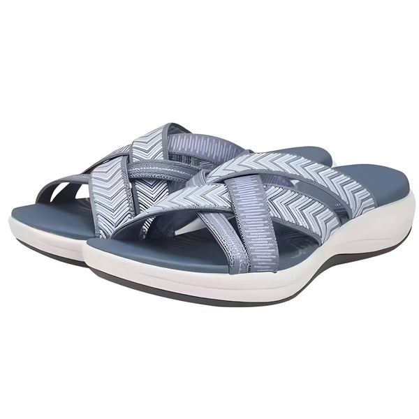 Verstellbare Fußgewölbeunterstützungs-Sandalen für Damen