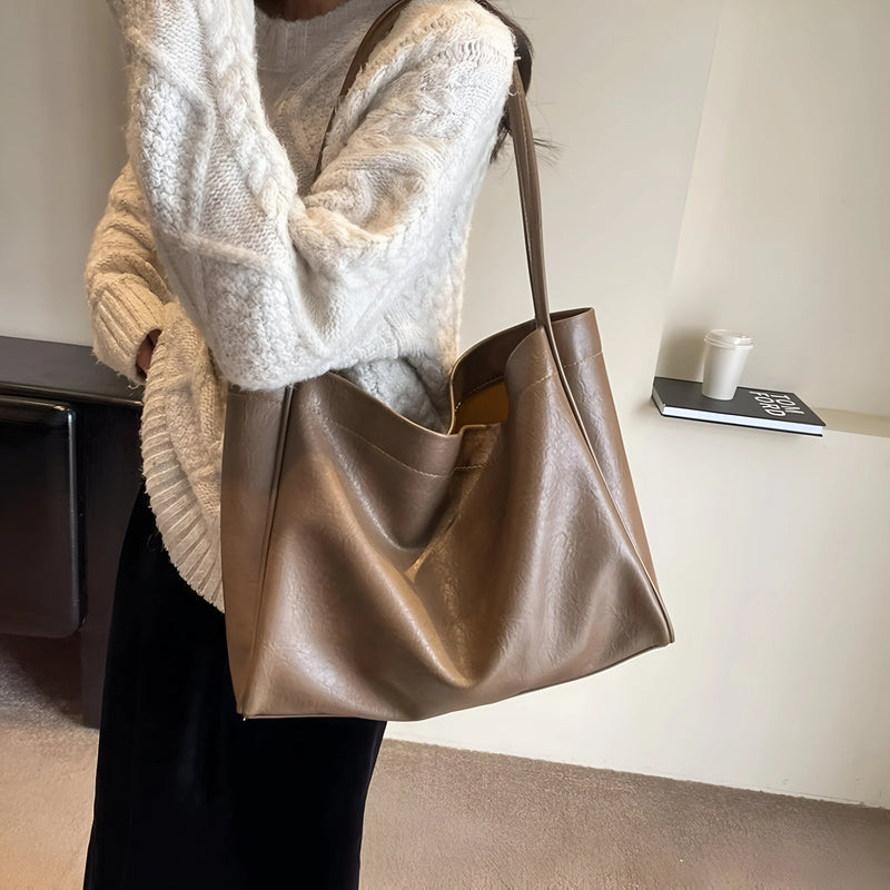 Damen Trendige Alltagsschultertasche