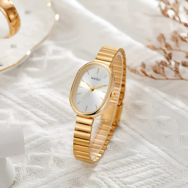 Damen Vintage-inspirierte Quarz Uhr