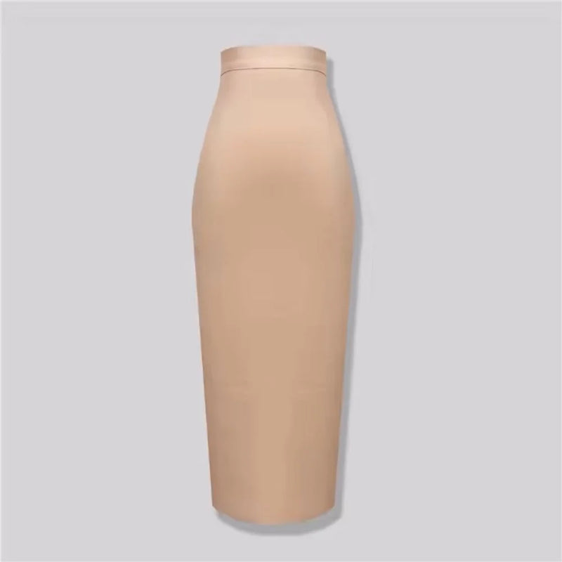 Eleganter High-Waist Bodycon Midirock