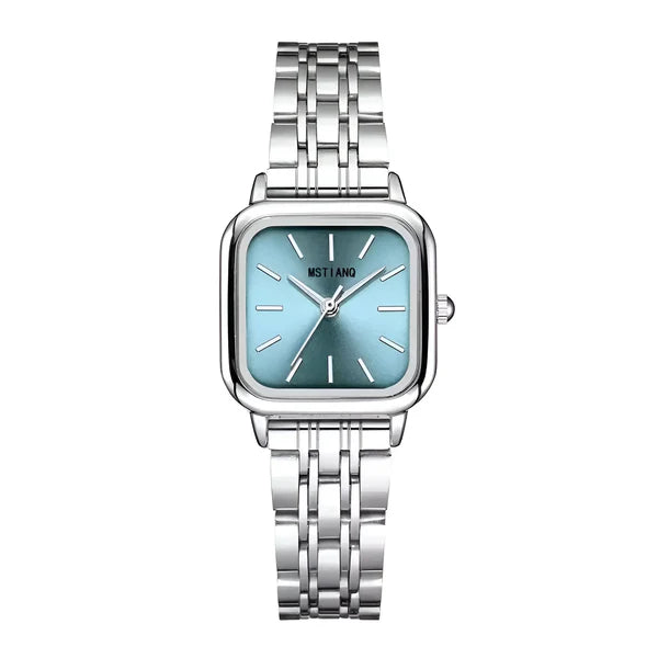 Tonneau Edelstahl Uhr