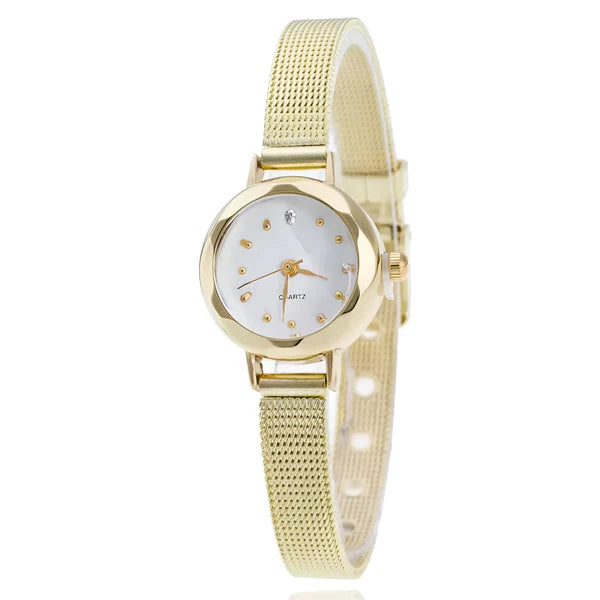Klassische Mesh Armbanduhr für Damen
