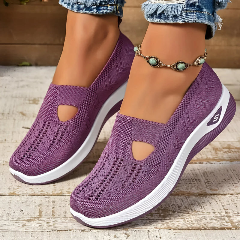 Unterstützende leichte Slip-On Sneakers