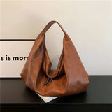 Damen-Minimalistische Schultertasche für unter den Arm