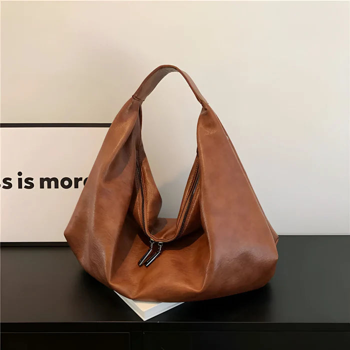 Damen-Minimalistische Schultertasche für unter den Arm