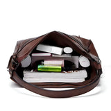 Damen-Reisetasche aus Leder für die Schulter