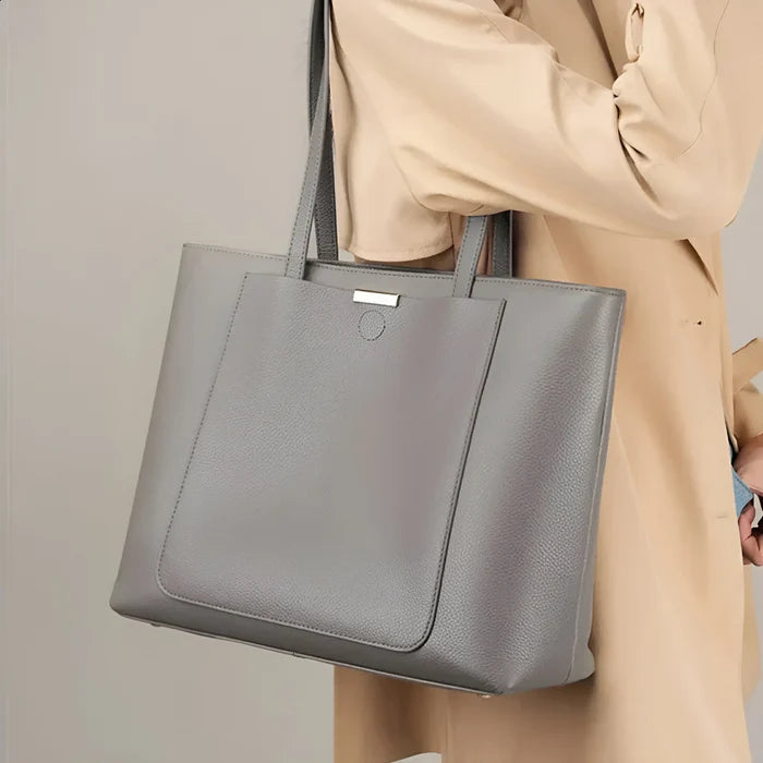 Große Schultertasche aus Leder für Damen