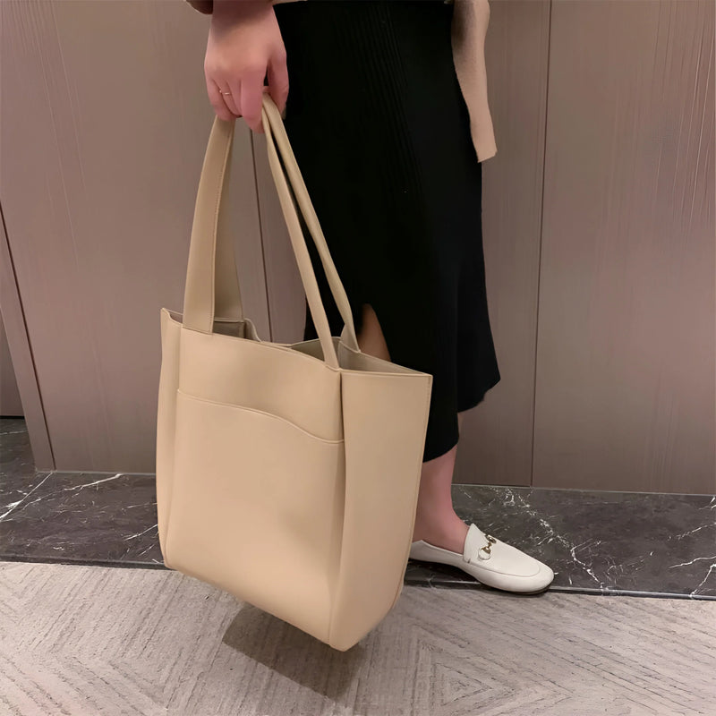 Damen Stilvolle Große Schulterhandtasche