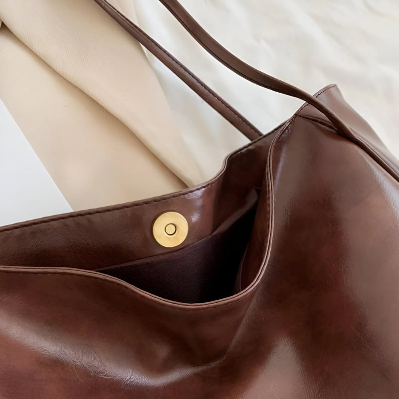 Damen Trendige Alltagstote-Bag aus Leder