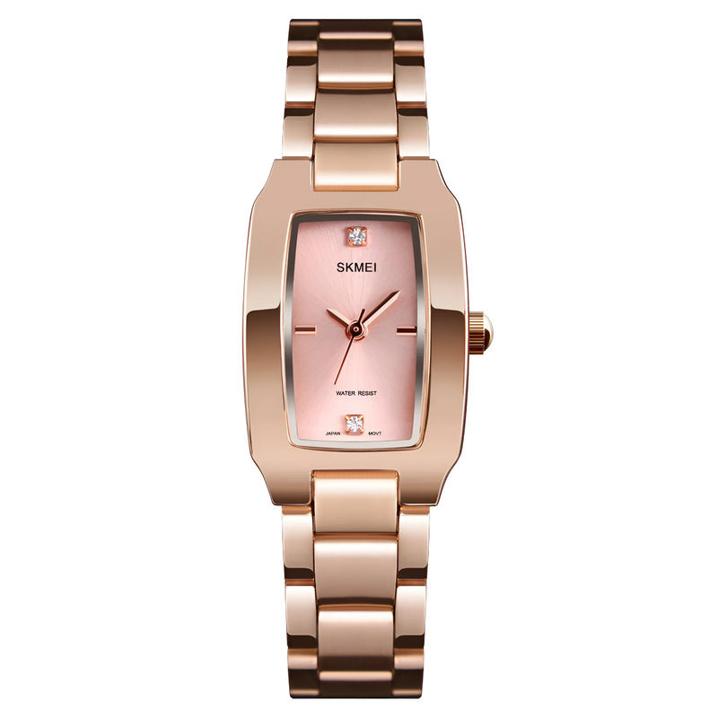 Damen Stylische Wasserdichte Quarz Uhr