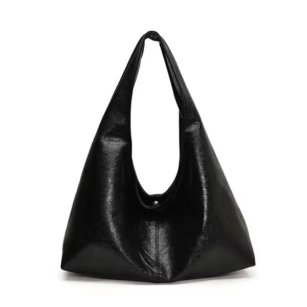 Schultertasche aus PU-Leder