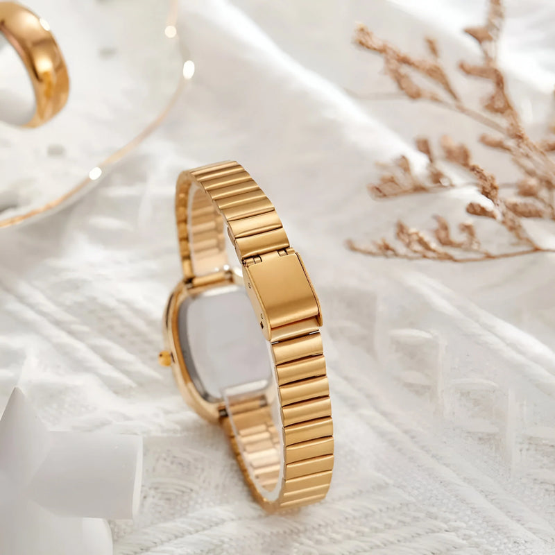 Damen Vintage-inspirierte Quarz Uhr