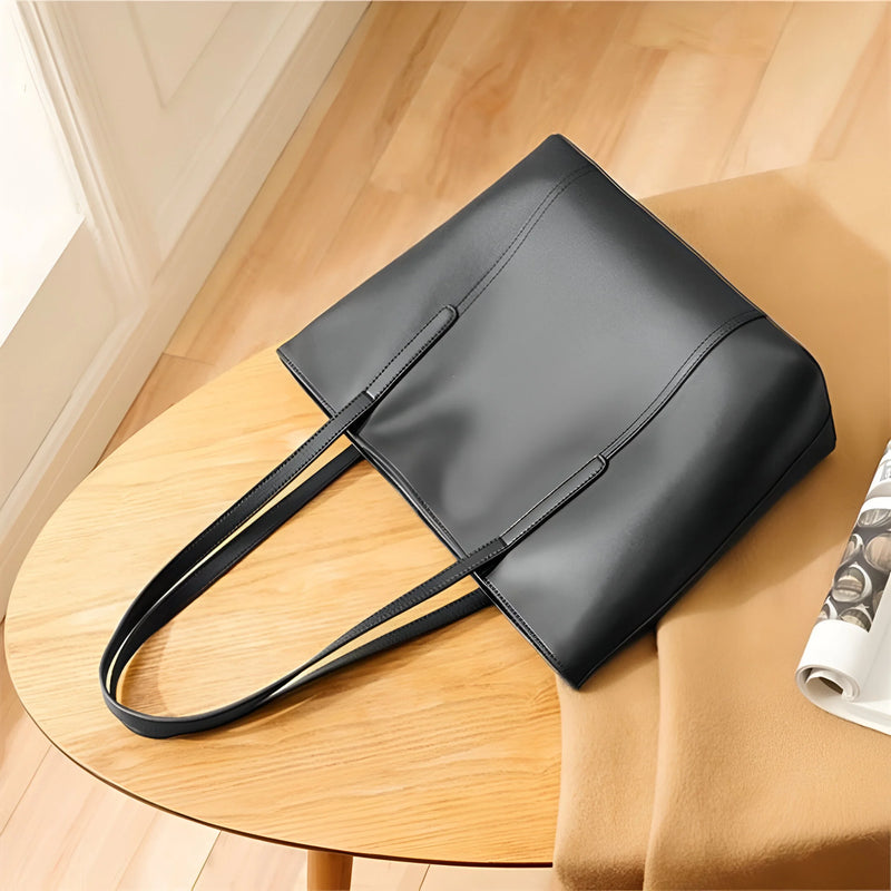 Stilvolle Alltagstote-Bag aus Leder