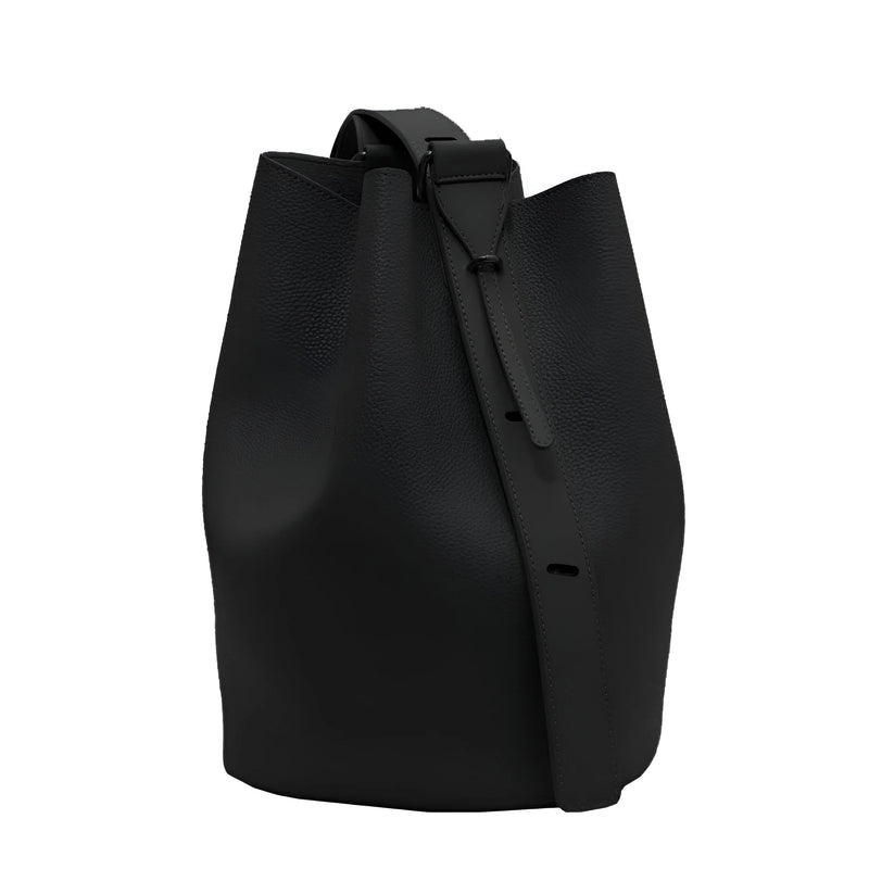 Damen Minimalistische Schultertasche aus Leder