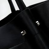 Vielseitige Leder-Tote-Bag für Damen