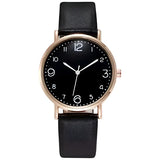 Quarz Rund Armbanduhr