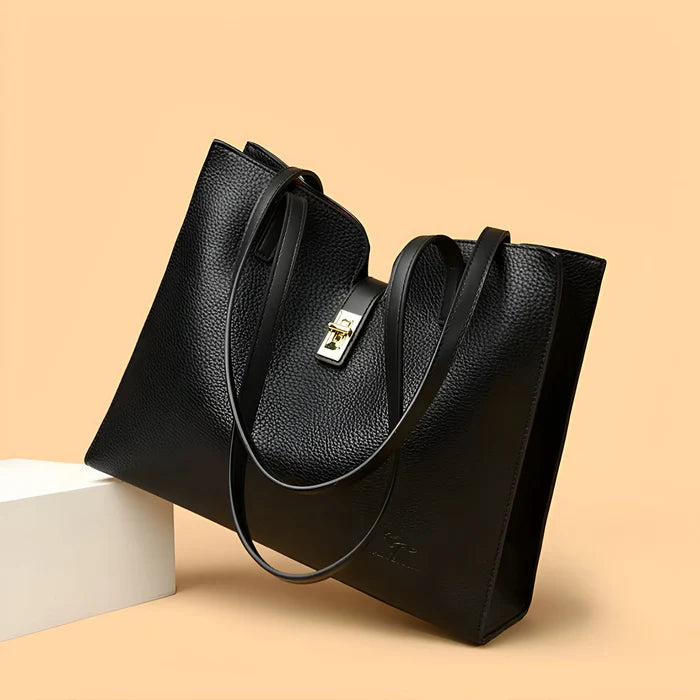 Großräumige Tote-Bag aus weichem Leder