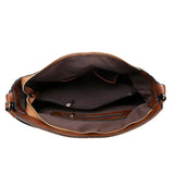 Damen Stilvolle Schultertasche aus Leder