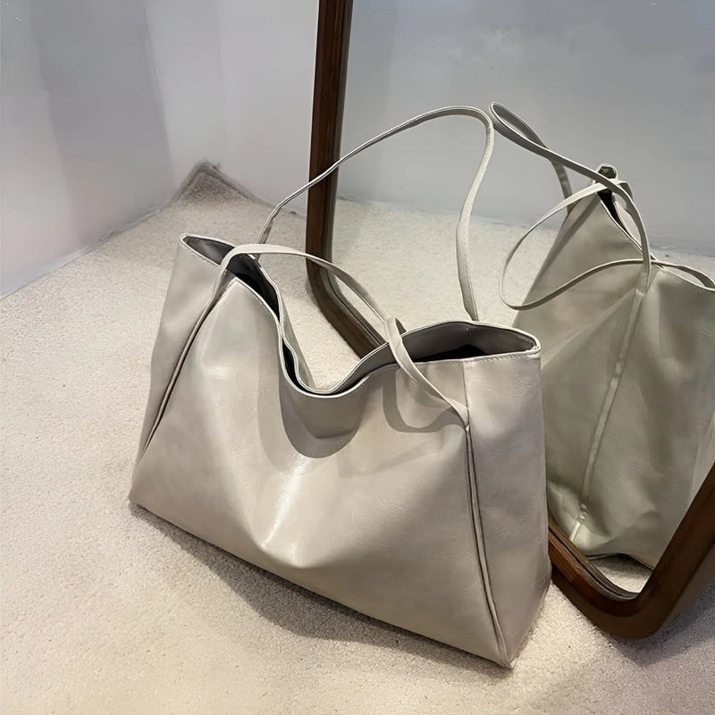 Damen Trendige Alltagstote-Bag aus Leder