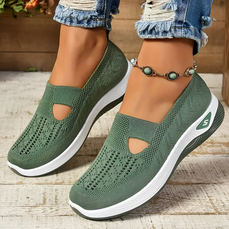 Unterstützende leichte Slip-On Sneakers
