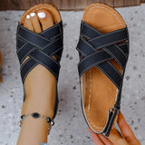 Verstellbare orthopädische Plateausandalen