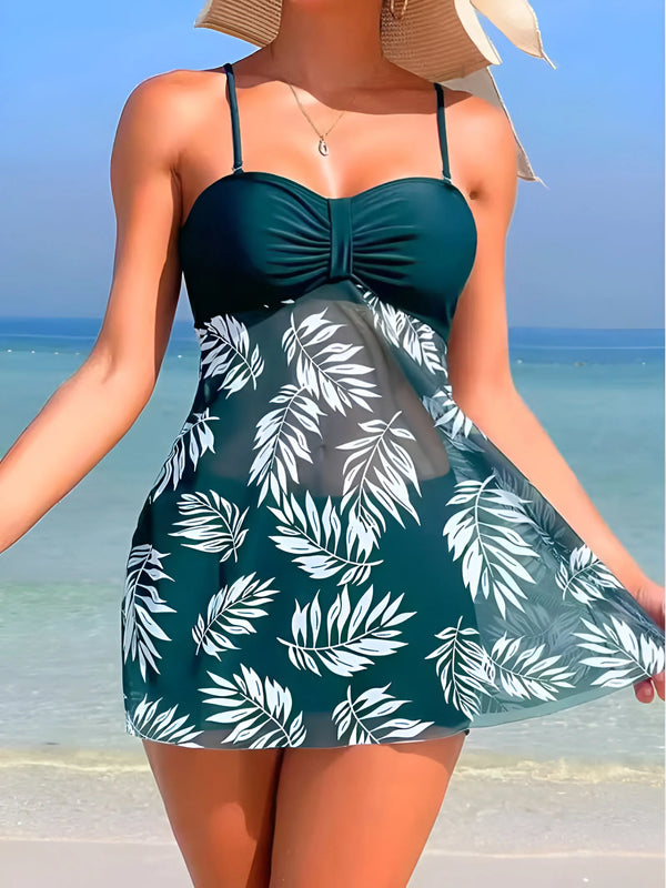 Stylisches Tankini-Set in Zweiteiler-Design