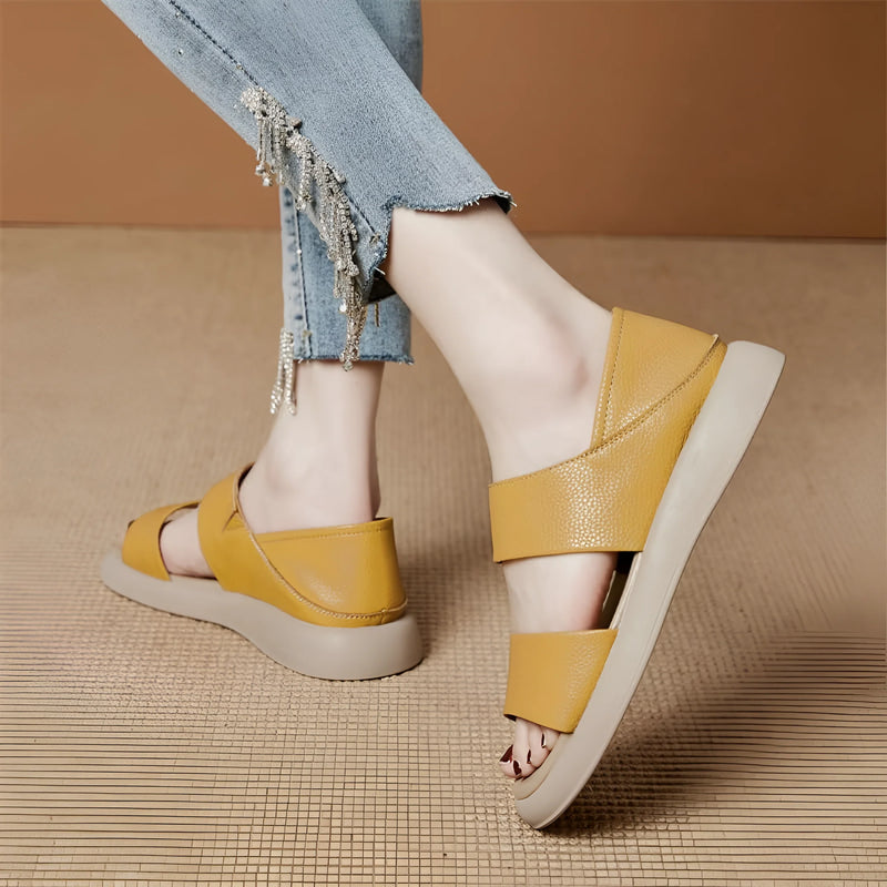 Bequeme weiche Sandalen für Damen