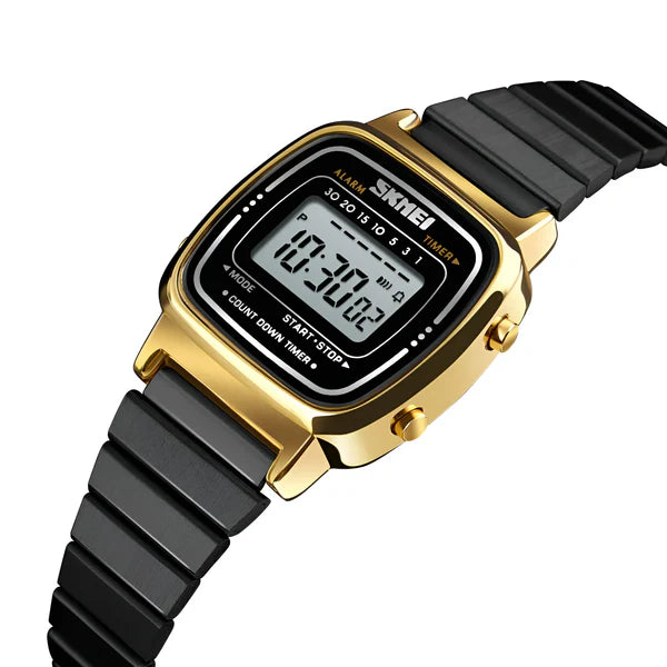 Digitale Edelstahl Uhr