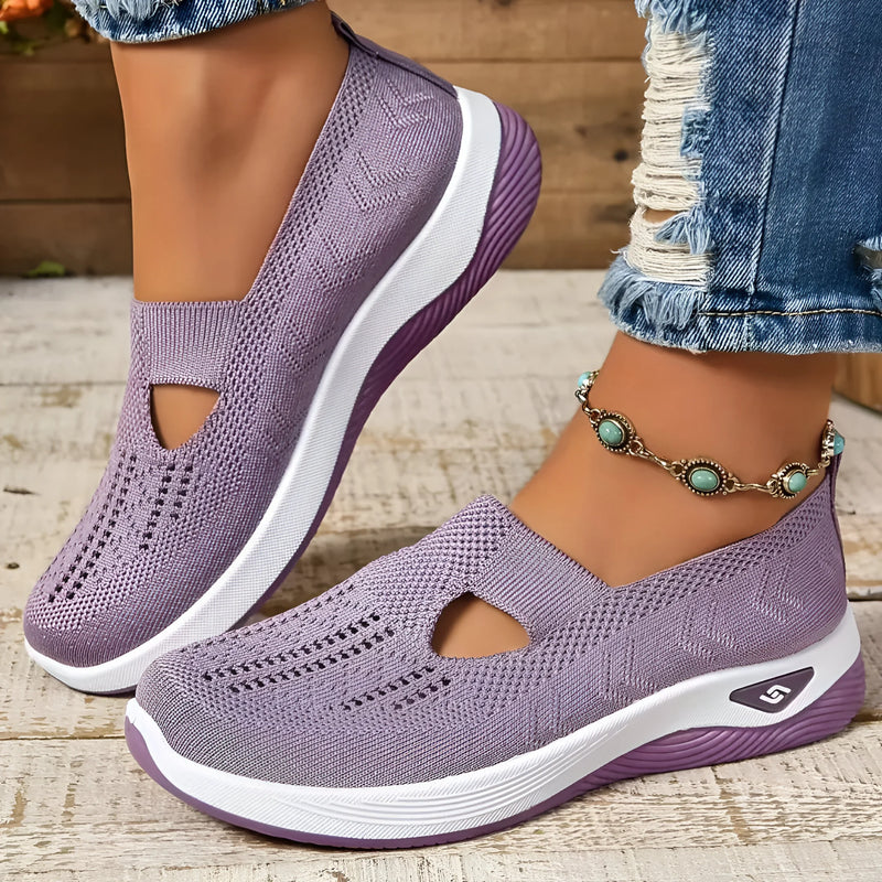 Unterstützende leichte Slip-On Sneakers