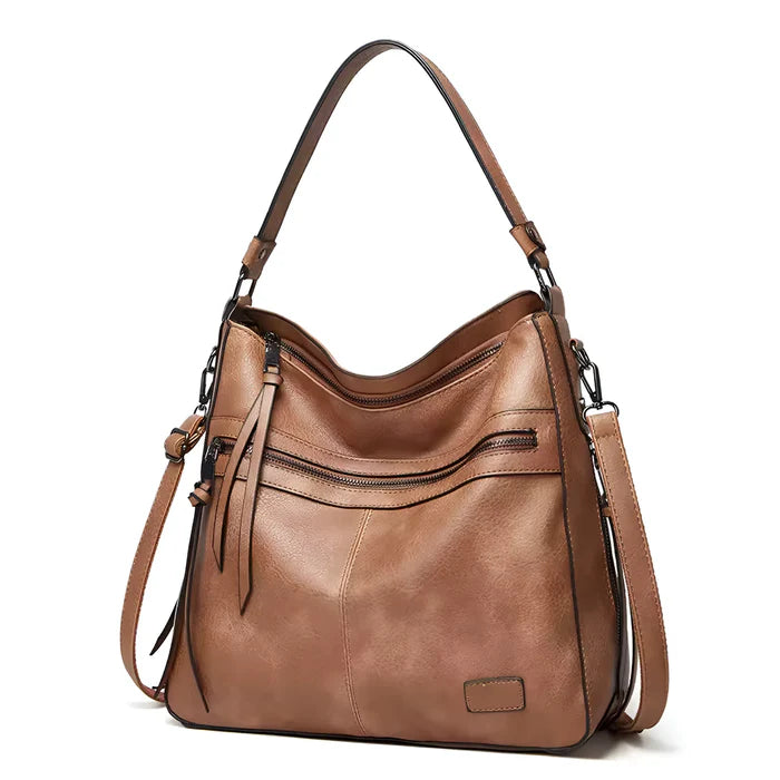 Damen-Reisetasche aus Leder für die Schulter