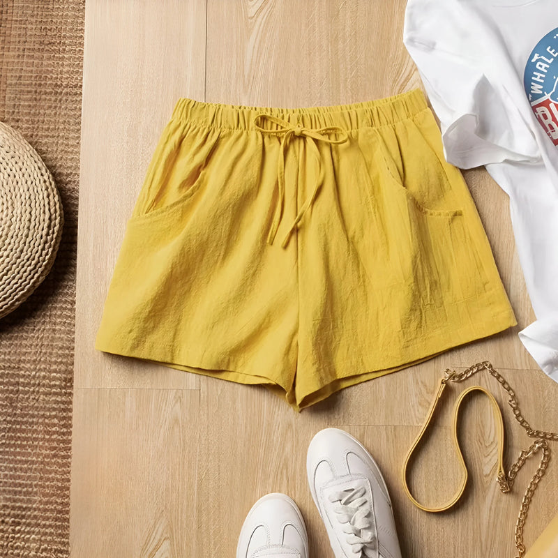 Verstellbare Elastische Bund-Shorts