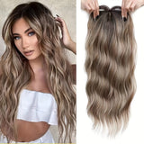 Natürlicher Haarteil für welliges Haar | Nahtloser & natürlicher Look